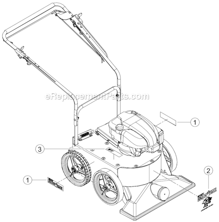LineráKit Diagram and Parts List for WV190S  Bear Cat Auger